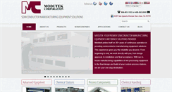 Desktop Screenshot of modutek.com